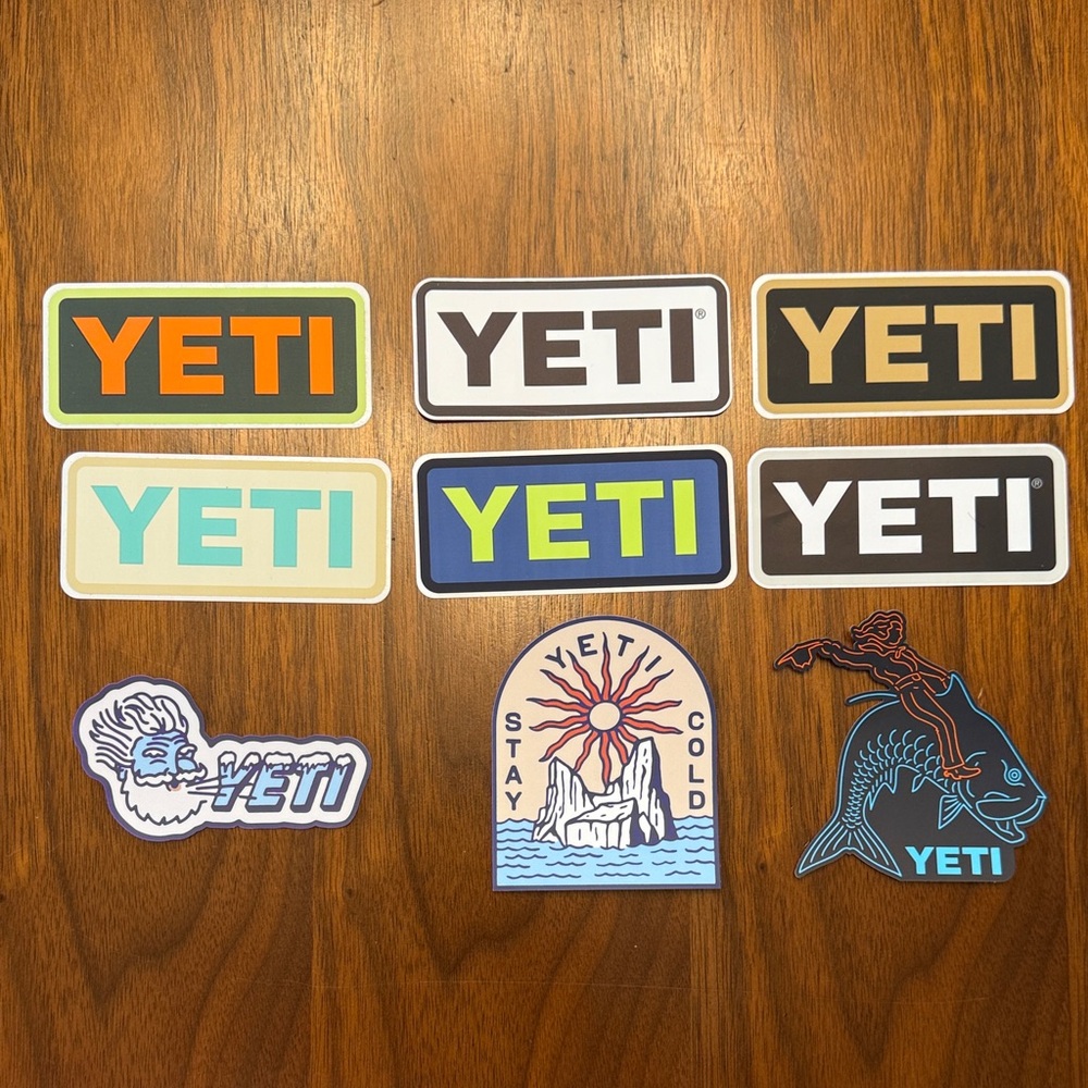 YETI Stickers